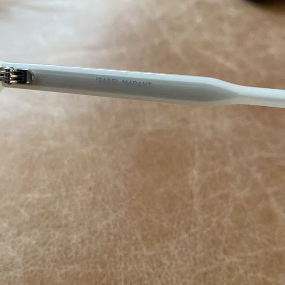 NEW Isabel Marant 61mm Gradient Flat Top Oversized Sunglasses in Ivory - Picture 7 of 7